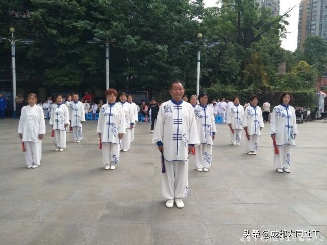 「微项目营造」“爱成都 迎大运”府河新居社区太极拳协会联谊演出