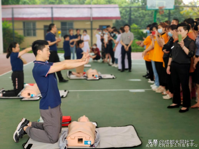 「活动回顾」“关爱生命，救在身边”应急救援、救护培训