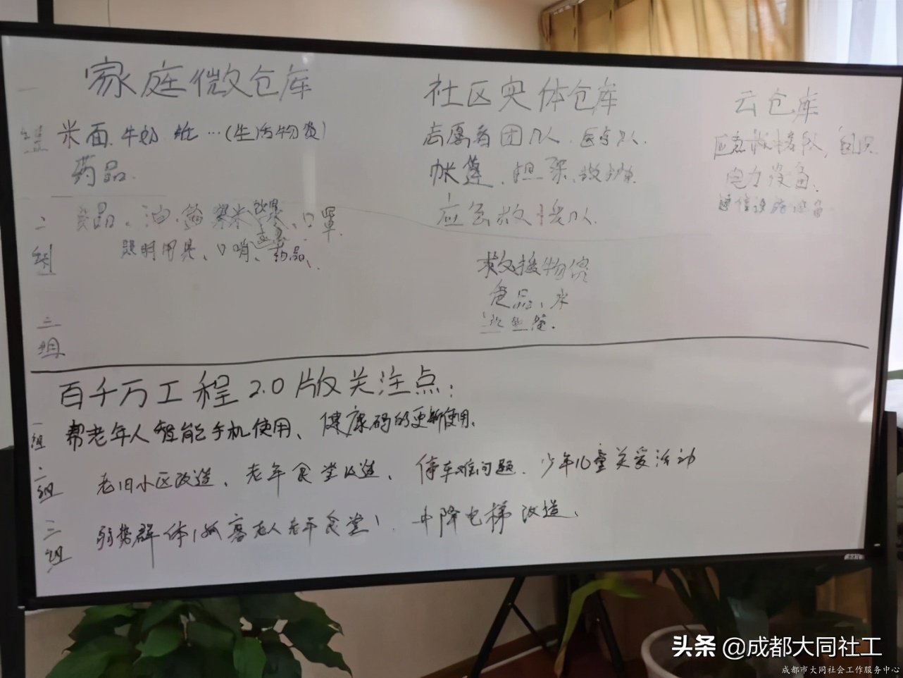 金牛百千万｜社区仓库与家庭“微”仓库参与式讨论工作坊