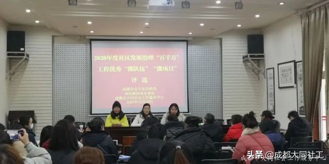 金牛区2020年度优秀“微队伍”、“微项目”评选工作圆满结束