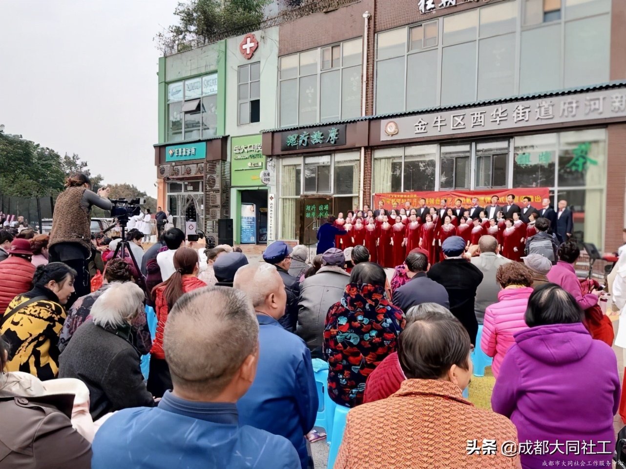 “音乐府河”社区文化场景营造-府河枼伯和合唱艺术团联谊演出
