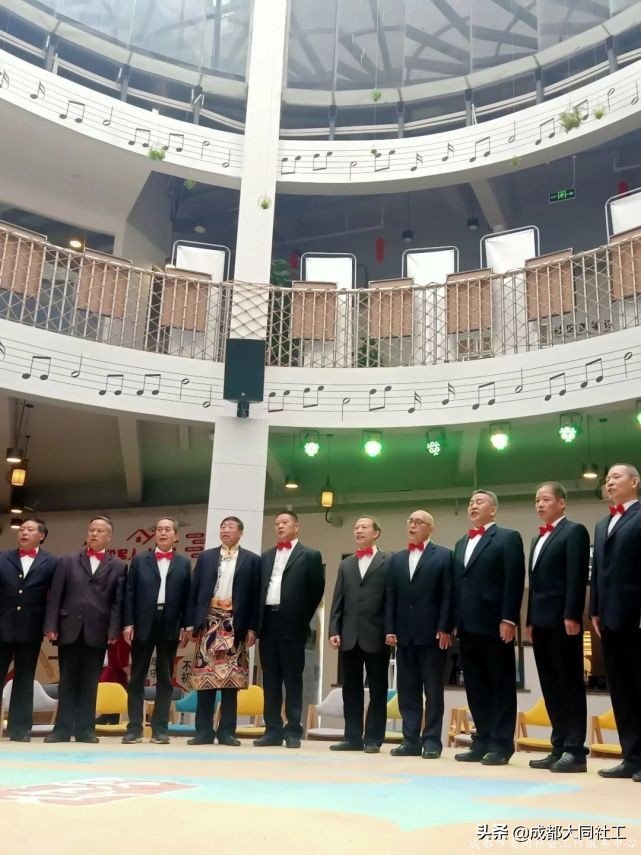“音乐府河”社区文化场景营造-府河枼伯和合唱艺术团联谊演出
